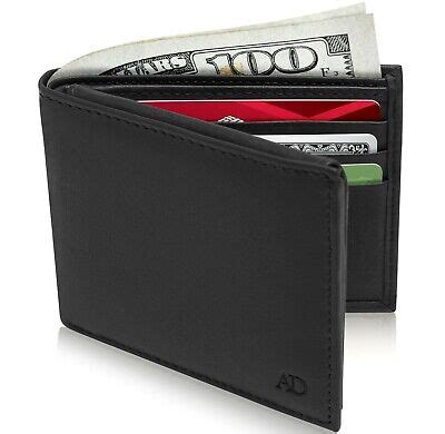 leather wallet ebay|ebay men's leather wallets bifold.